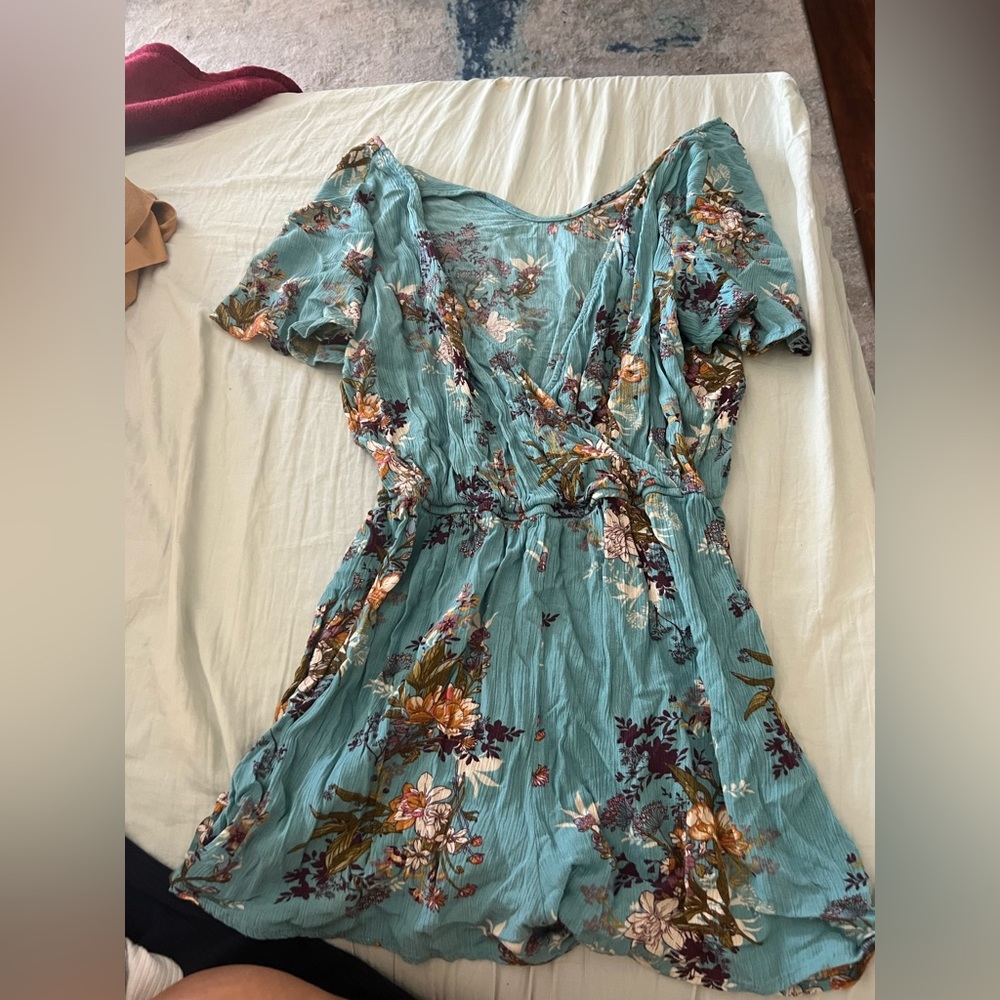 Floral jumper with shorts